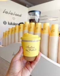 Barista at a brand activation in Los Angeles